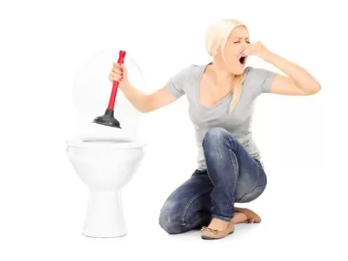 Don't Panic if You Clogged a Toilet That Isn't Yours. Here's What